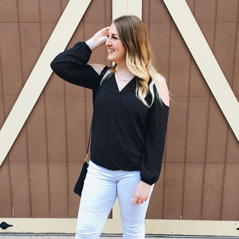 Cold Shoulder Blouse